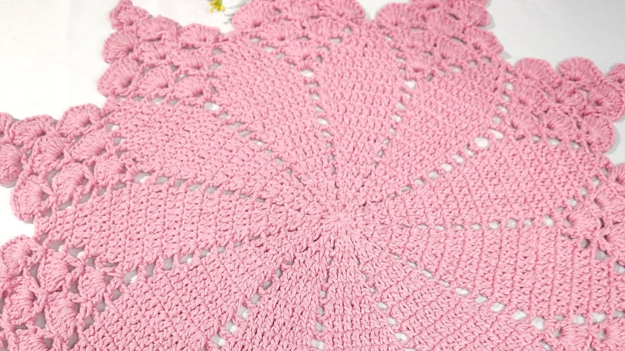 Mais um vlog de produção de crochê desse centro de mesa vem conferir como ficou essa peça #centrodem