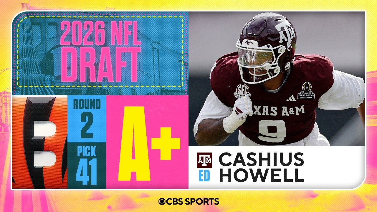 Bengals select Cashius Howell in Second Round | 2026 NFL Draft Grades & Reaction