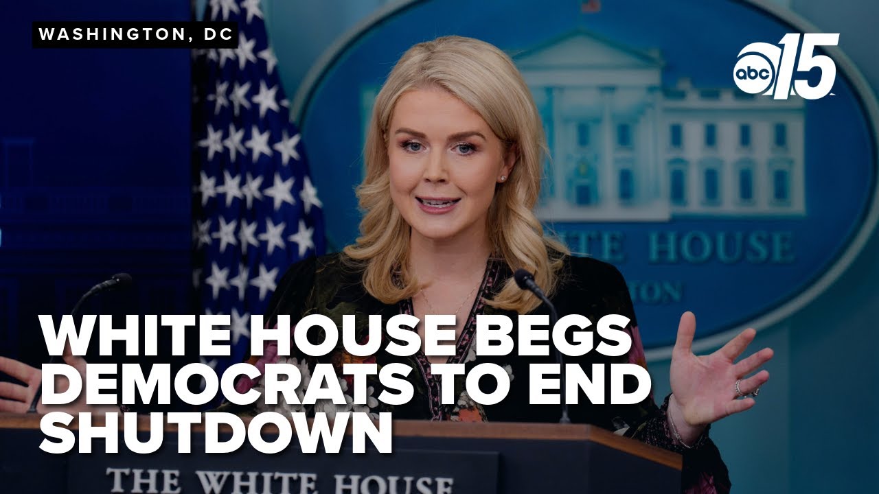 FULL: Karoline Leavitt slams Democrats for shutdown, avoids commenting on Mexican cartel strikes