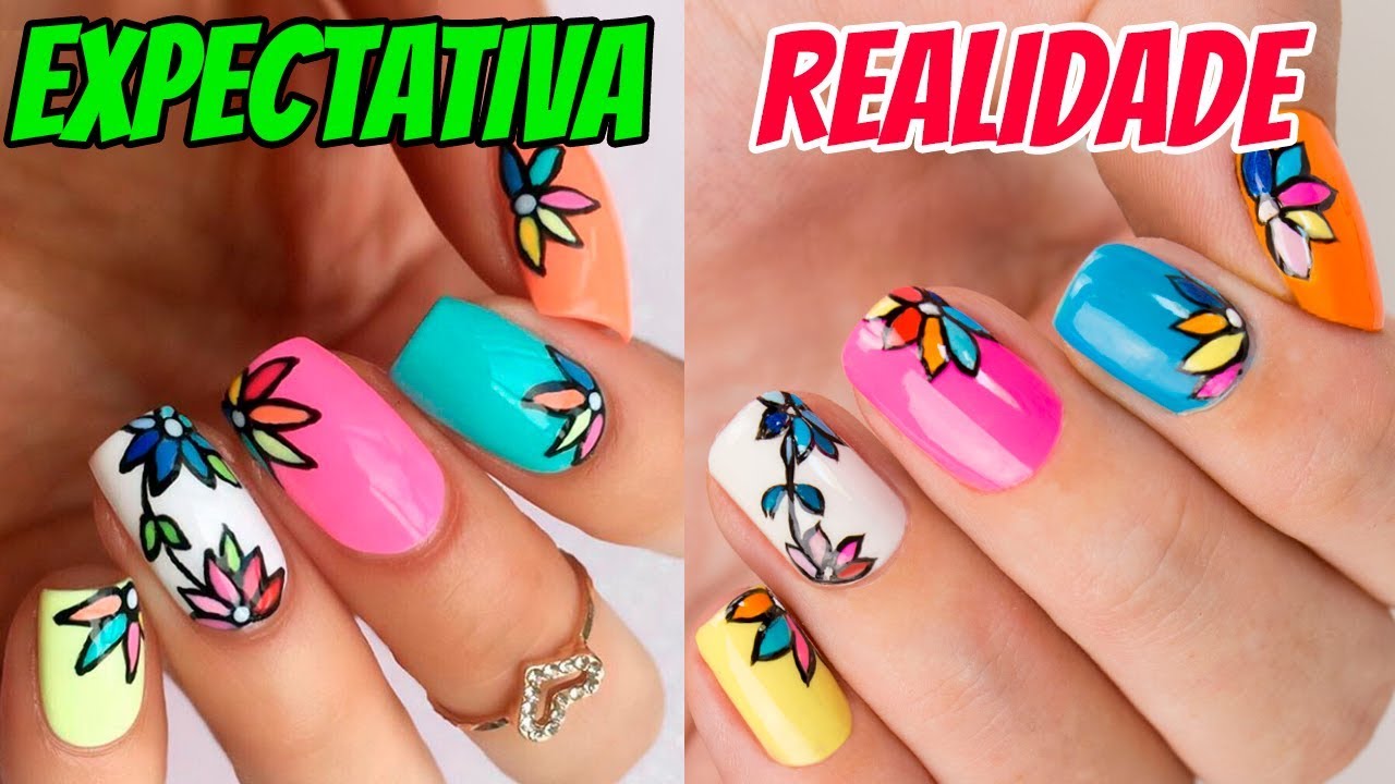 IMITANDO UNHAS DO INSTAGRAM #11