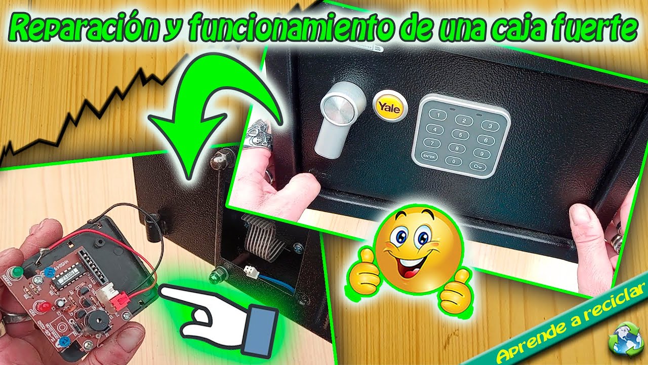 Reparación y funcionamiento de una caja fuerte