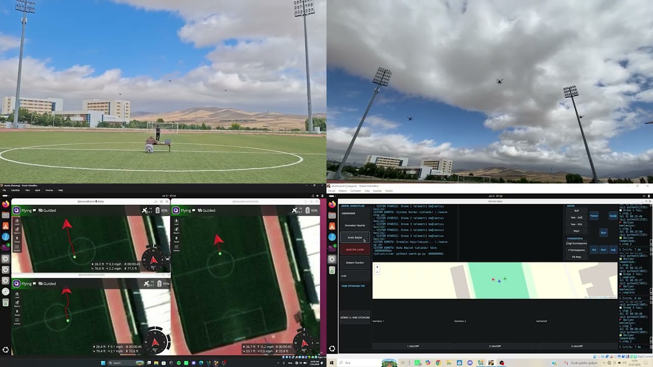 TEKNOFEST 2026 S&uuml;r&uuml; İHA Combat Team U&ccedil;uş Kanıt Videosu