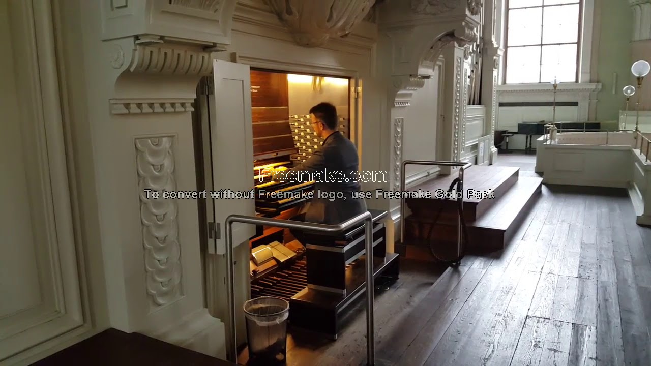 Orgel Improvisation - Fanfare in Leipzig Nikolai Kirche