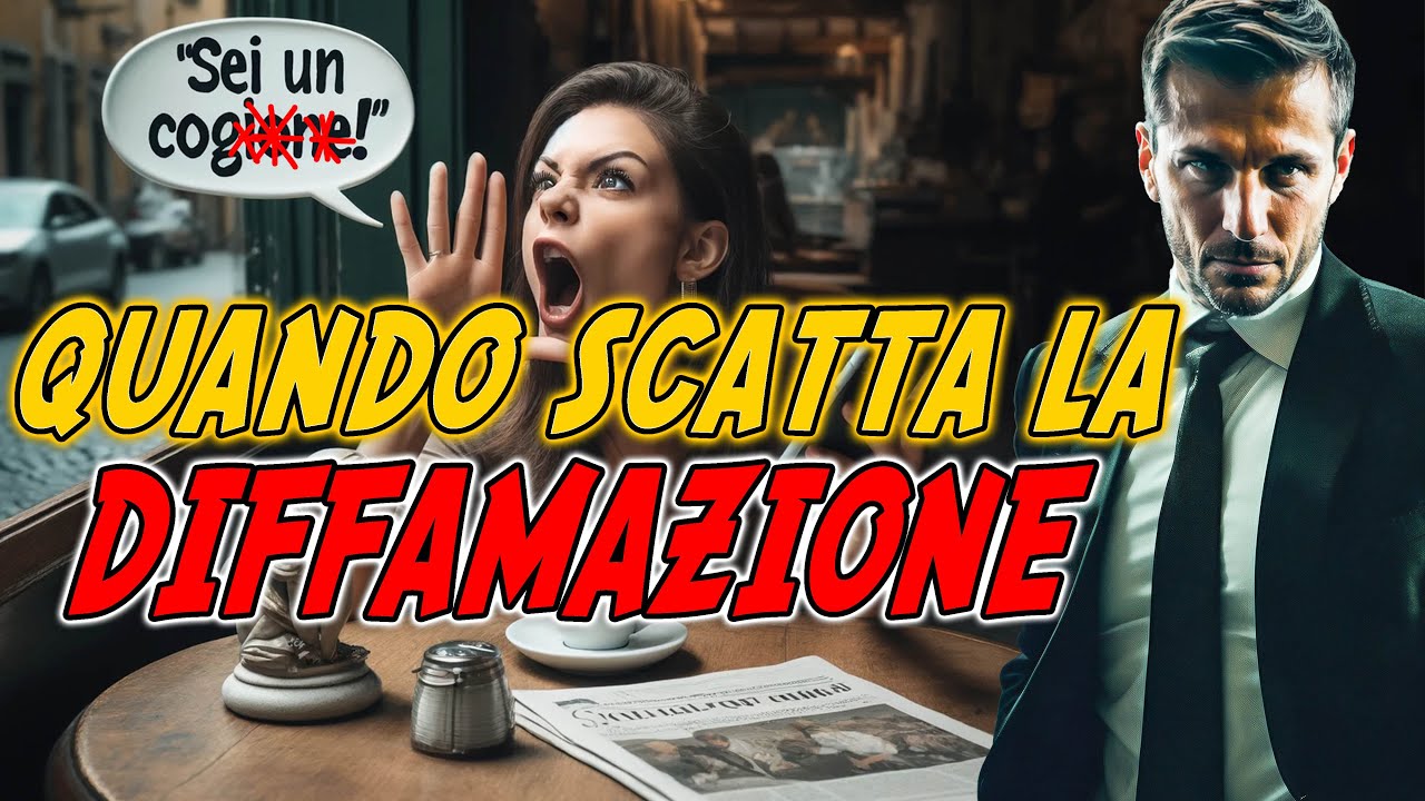 Quali PAROLE fanno scattare la DIFFAMAZIONE? | Avv. Angelo Greco