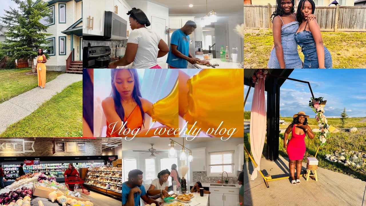 Weekly vlog |Day in the life | Breakfast with us || Family time| Metjiua @18|Attending baby showers 