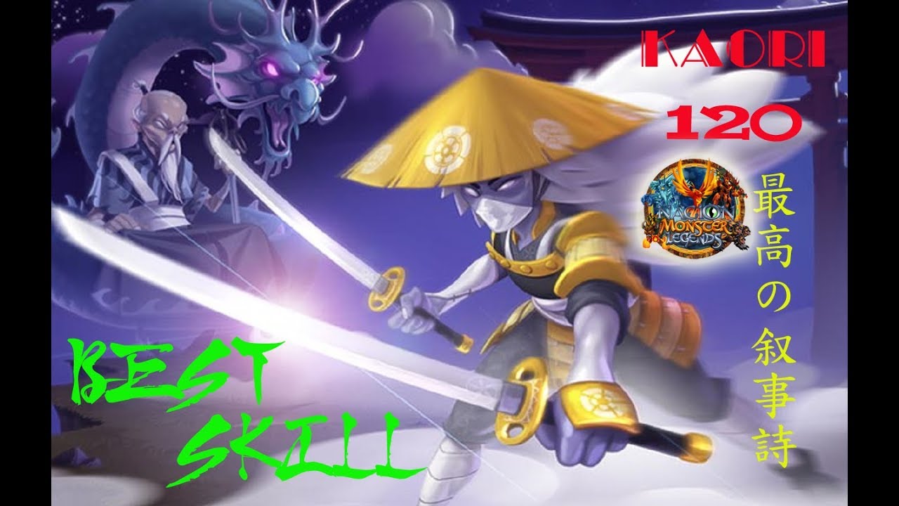Monster Legends - Kaori level 1-120 review combat - Good Epic monster