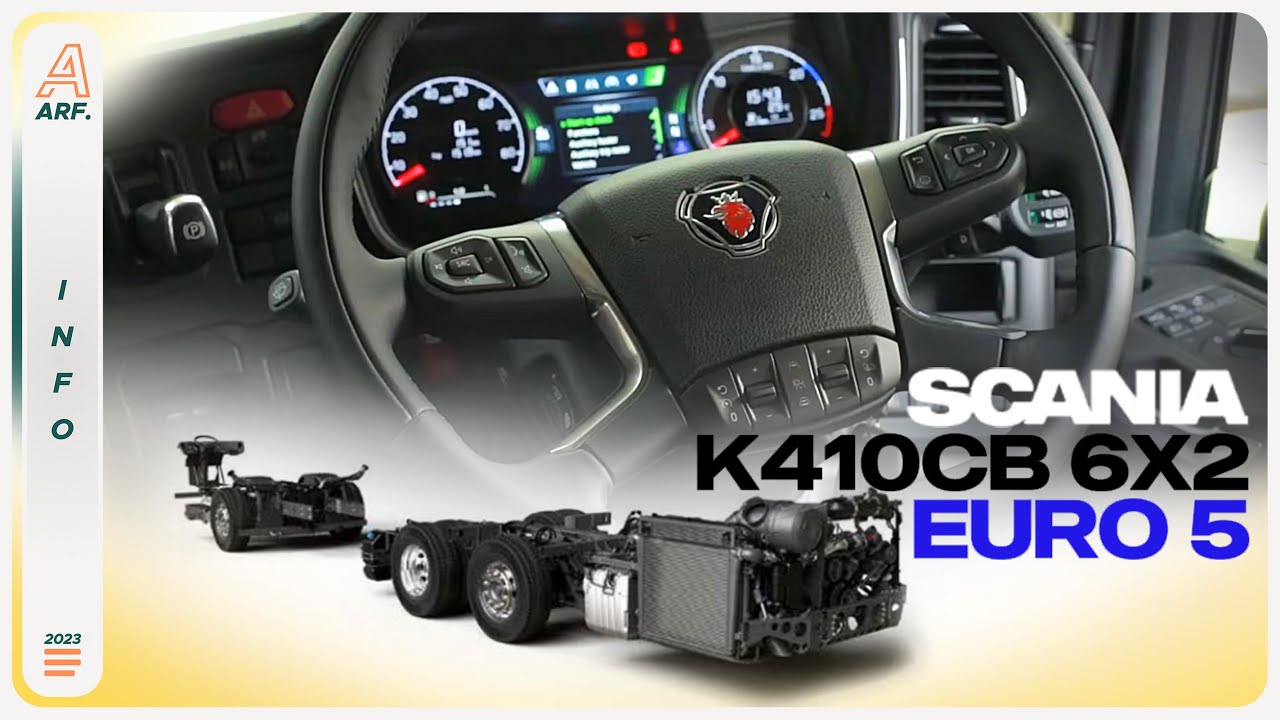 Setir & Spedometer Baru SCANIA di Sasis EURO 5 Terbarunya