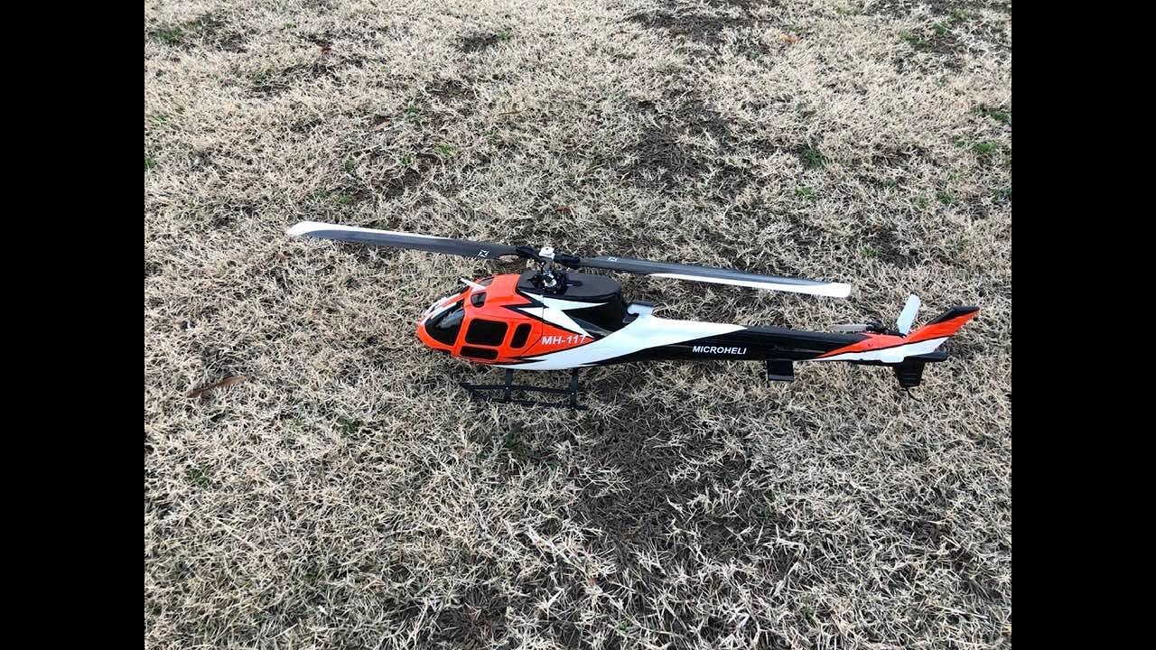 Blade 330s with  Microheli AS350 Conversion kit
