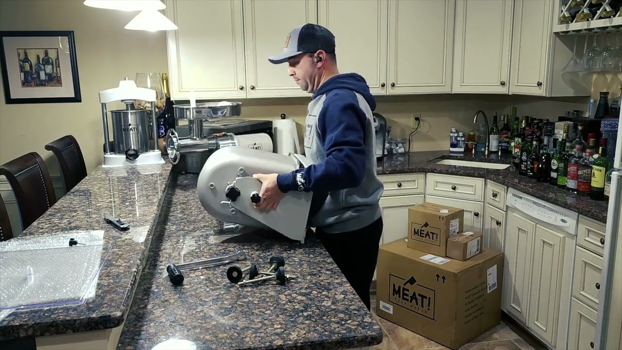 Unboxing Meat! 50 Pound Meat Mixer with The Real Meat Stick   4K
