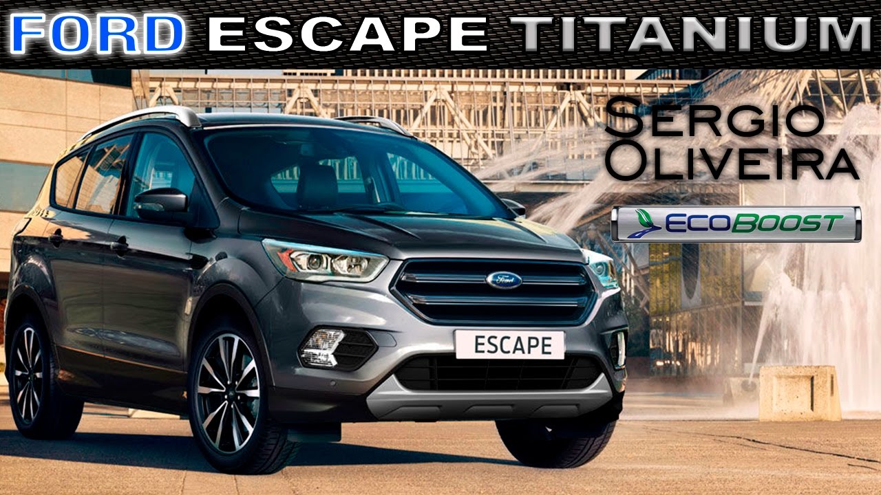 Ford Escape Titanium Ecoboost 2017; SUV con espíritu de deportivo