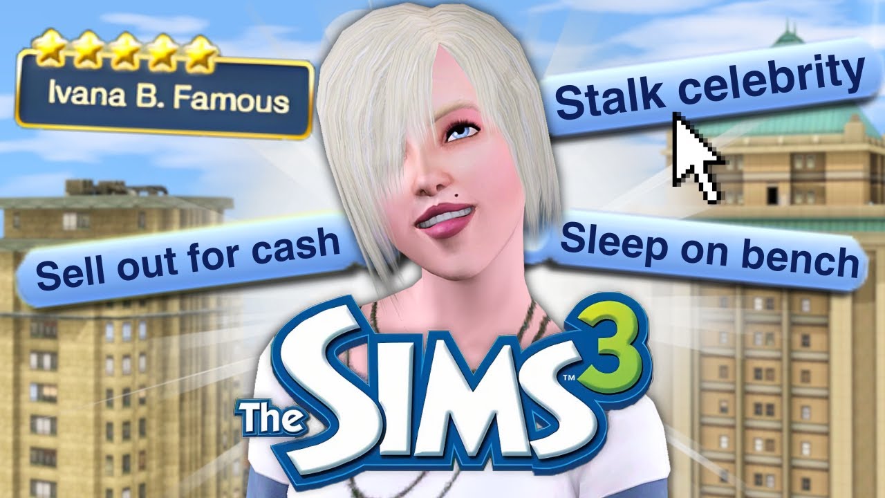 Сможете ли вы выжить в The Sims 3, полагаясь только на славу?