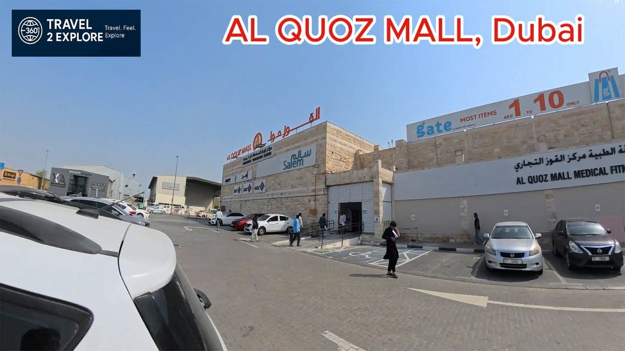 Vlog #3 | Al Quoz Mall, Dubai| Full Walking Tour & Local Experience
