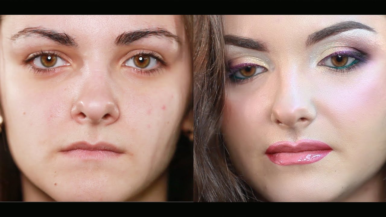 Evening make-up for brown eyes. Pencil technique. (Урок №11)