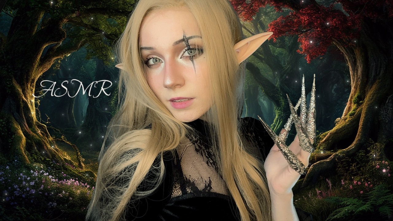АСМР Я ждала тебя 🌿 Ролевая игра | Эльфийка | Тихий голос | ASMR Elf