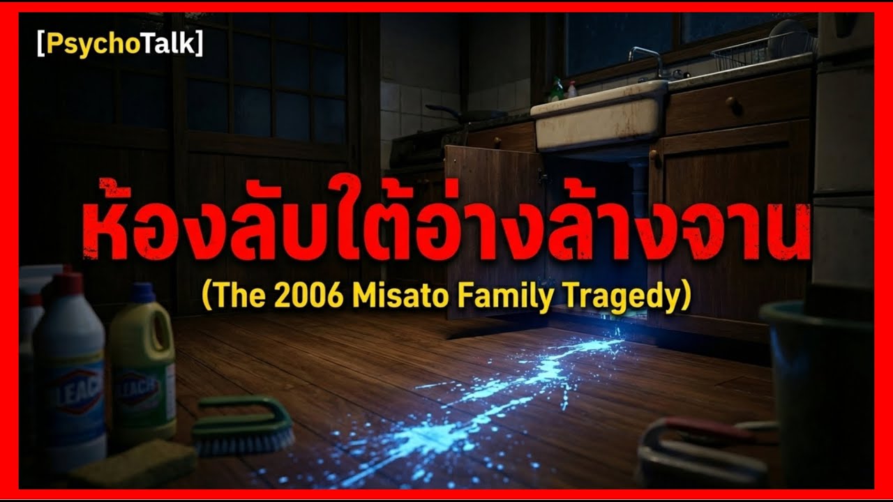 คดีครอบครัวมิซาโตะ: ฆาตกรรมห้องปิดตายใต้อ่างล้างจาน | PsychoTalk : EP16