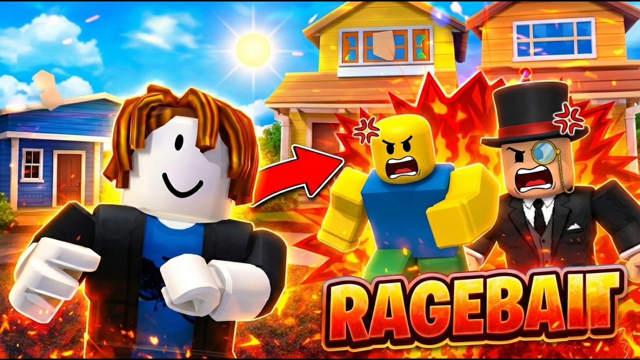 Ich Ragebaite Roblox Spieler der Nachbarschaft!