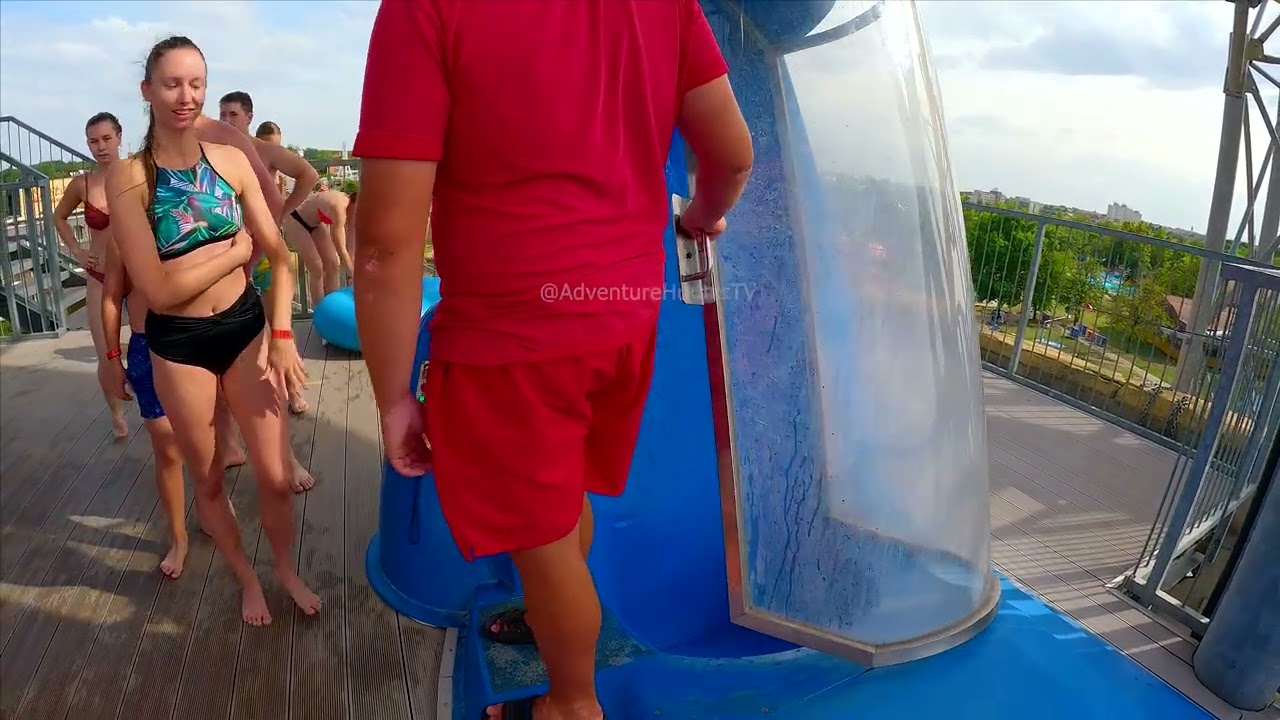 Torpedo WaterSlide at HungaroSpa WaterPark, Hungary
