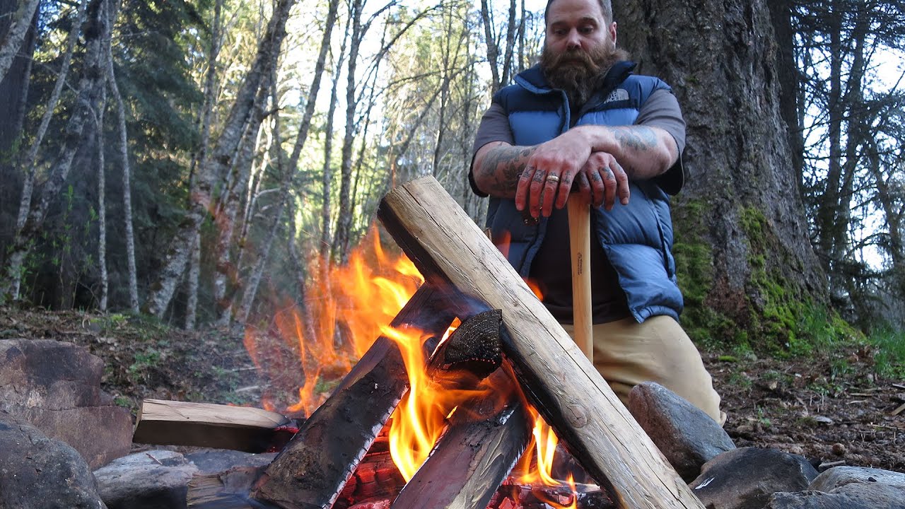 The One Match Fire - Building a Basic Campfire