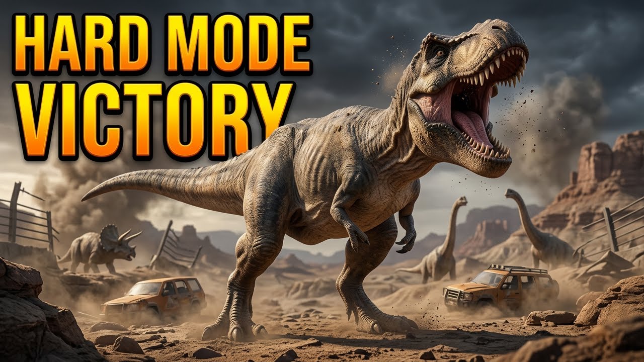 JWE 3 | Challenges Hard mode Badlands breeding walkthrough Part 4 - No Commentary Long Gameplay