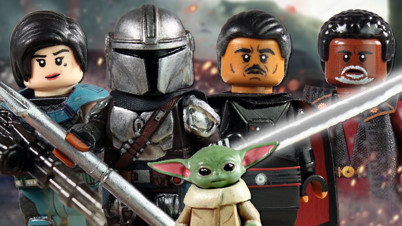 Custom LEGO Star Wars: The Mandalorian Minifigures Part 1