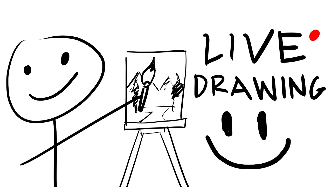 DRAW WITH ME - No mics cuz sick :(