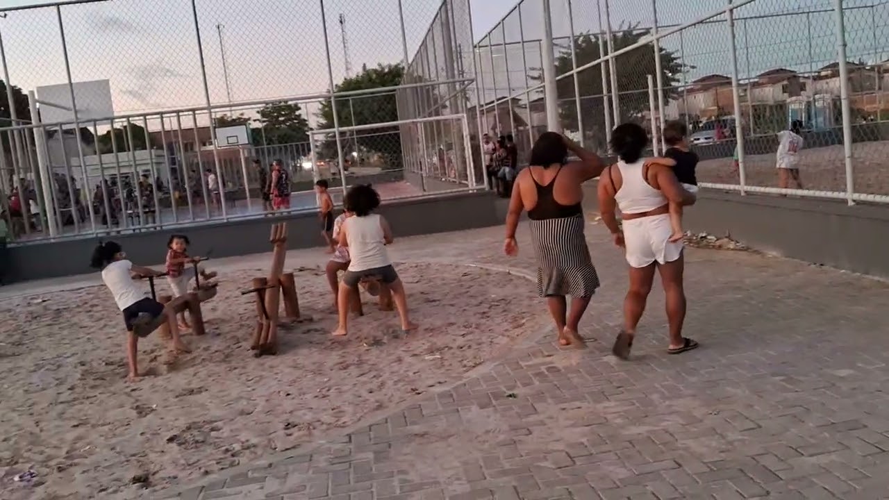 Culto ao ar livre. 