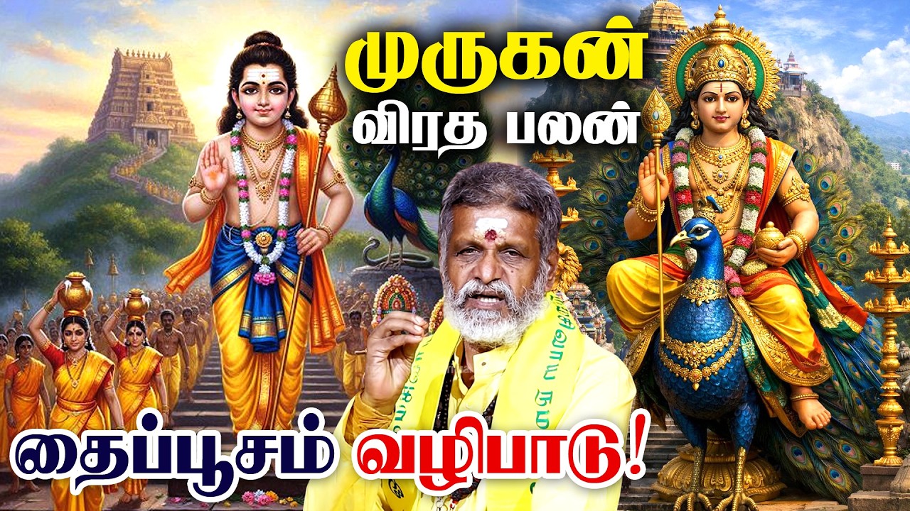 Thaipusam Murugan Viratham | தைப்பூச விரதம் 2026 | தீரா பிரச்சனை நொடியில் தீரும்! | Thaipoosam 2026