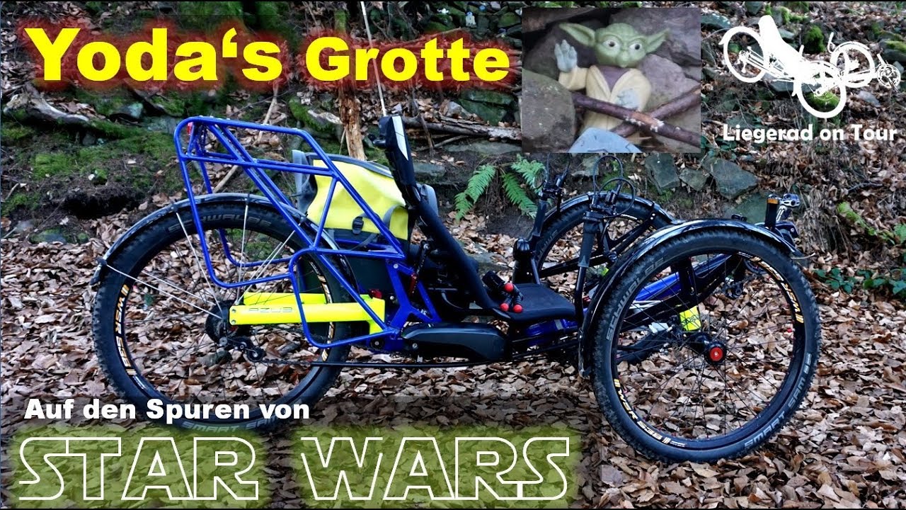 Liegerad Tour zu Yoda's Grotte - Auf den Spuren von Star Wars [Liegerad Recumbent on Tour]