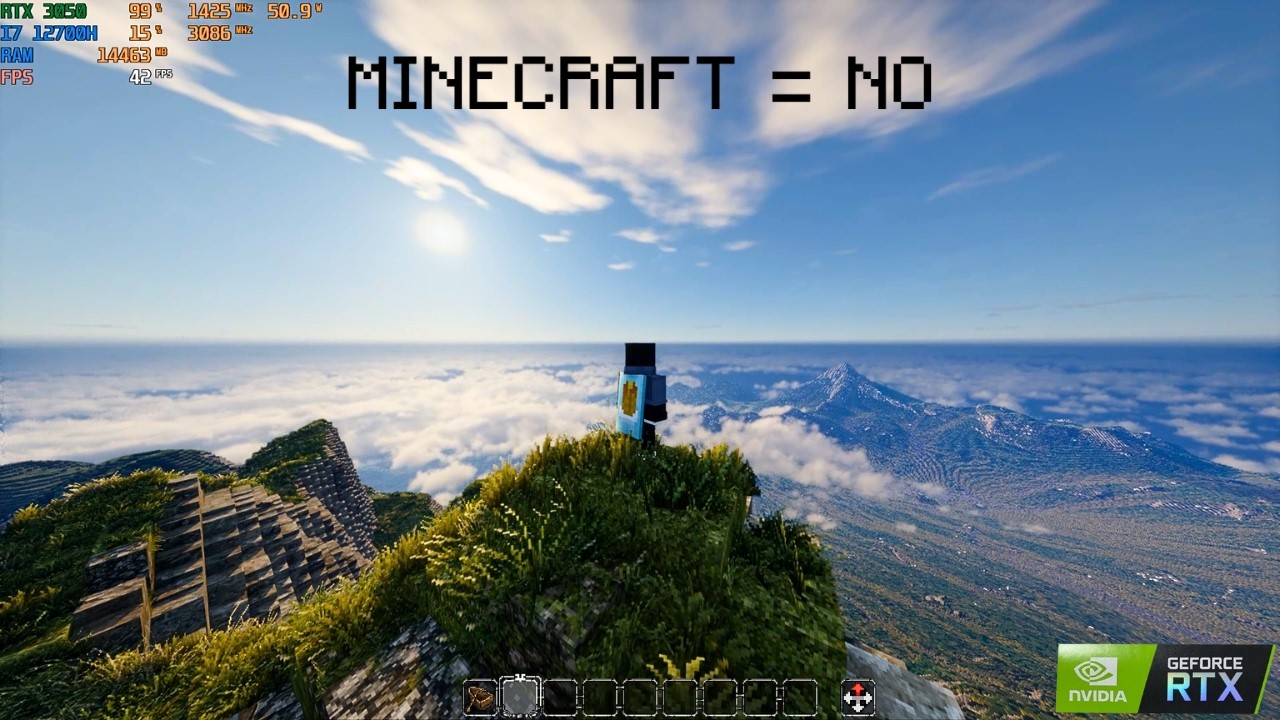 Real Life Experience in Minecraft | Grimmhorn | RTX 3050