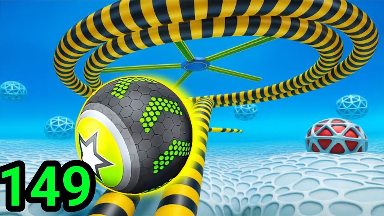 Going Balls, SpeedRun, Going Balls Portal Run Gameplay Level 149