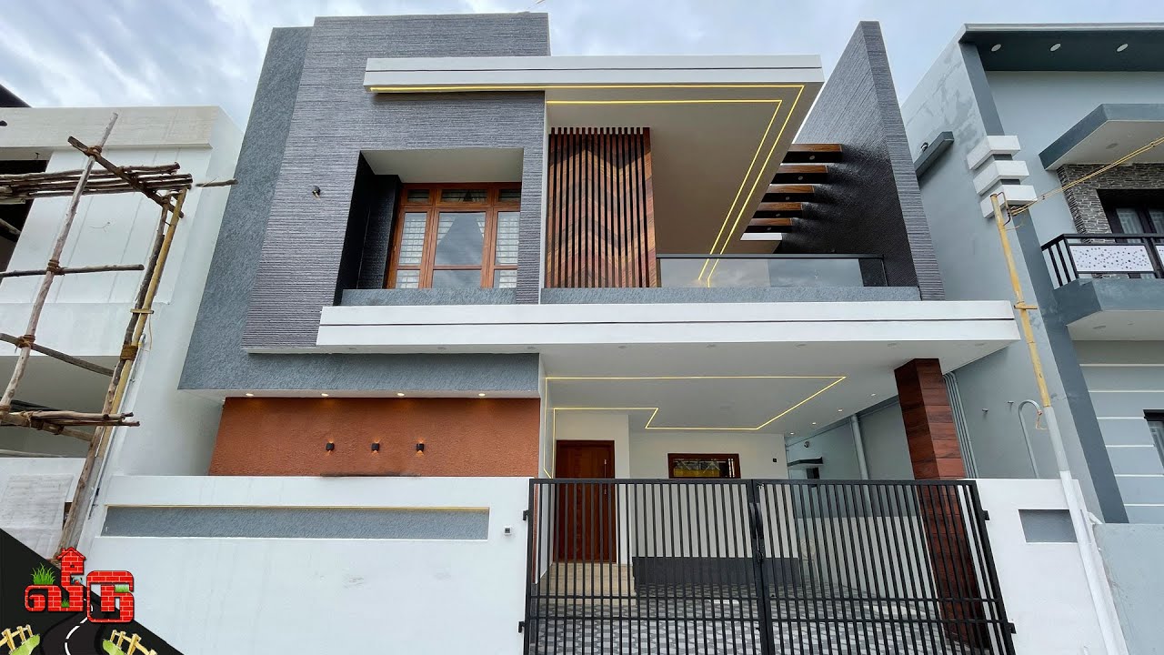 😍வீடு கட்டினா இப்படி கட்டணும் | 3.3 சென்ட்டில் Luxury 3BHK House | Architect Designed