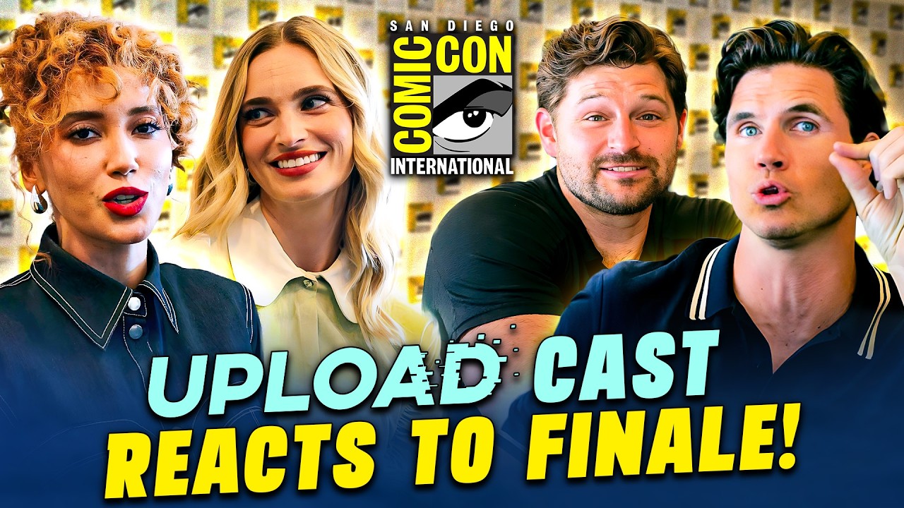 Cast EMOTIONAL REACTIONS To UPLOAD SEASON 4's Final Scripts! | Robbie Amell | SDCC 2025 | SPOILERS!!
