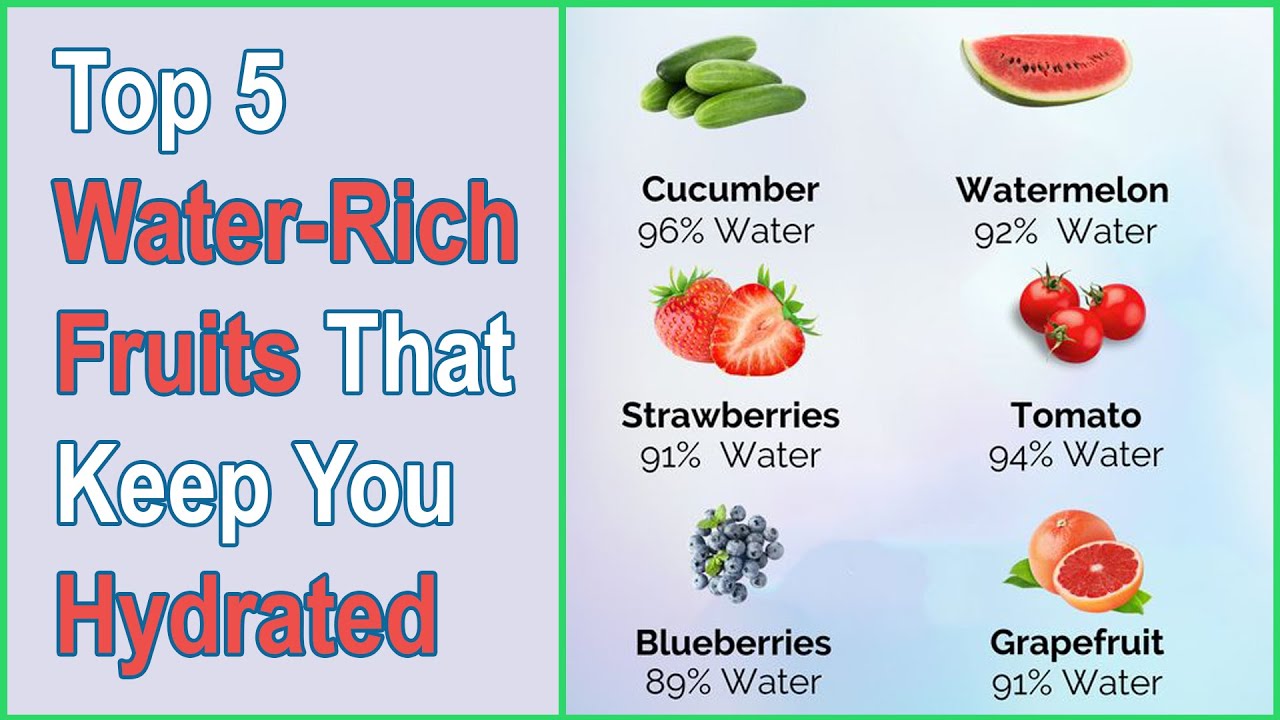 Top 5 Water-Rich Fruits That Keep You Hydrated