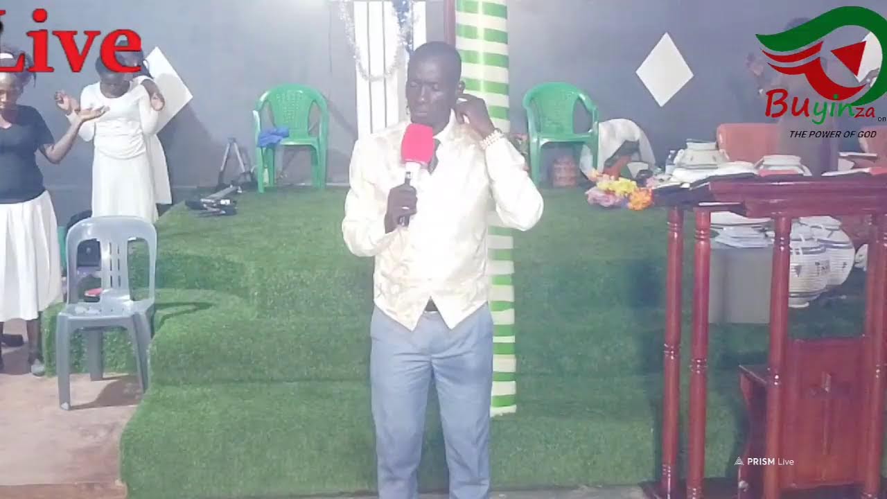 Sunday service preaching by RV Julius Ssekimbugwe at Power of God church kulambiro