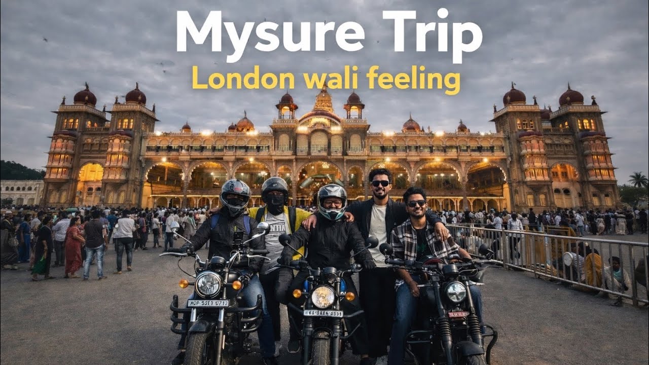 Bangalore to Mysure 🏍️London wali feeling |full vlog ||