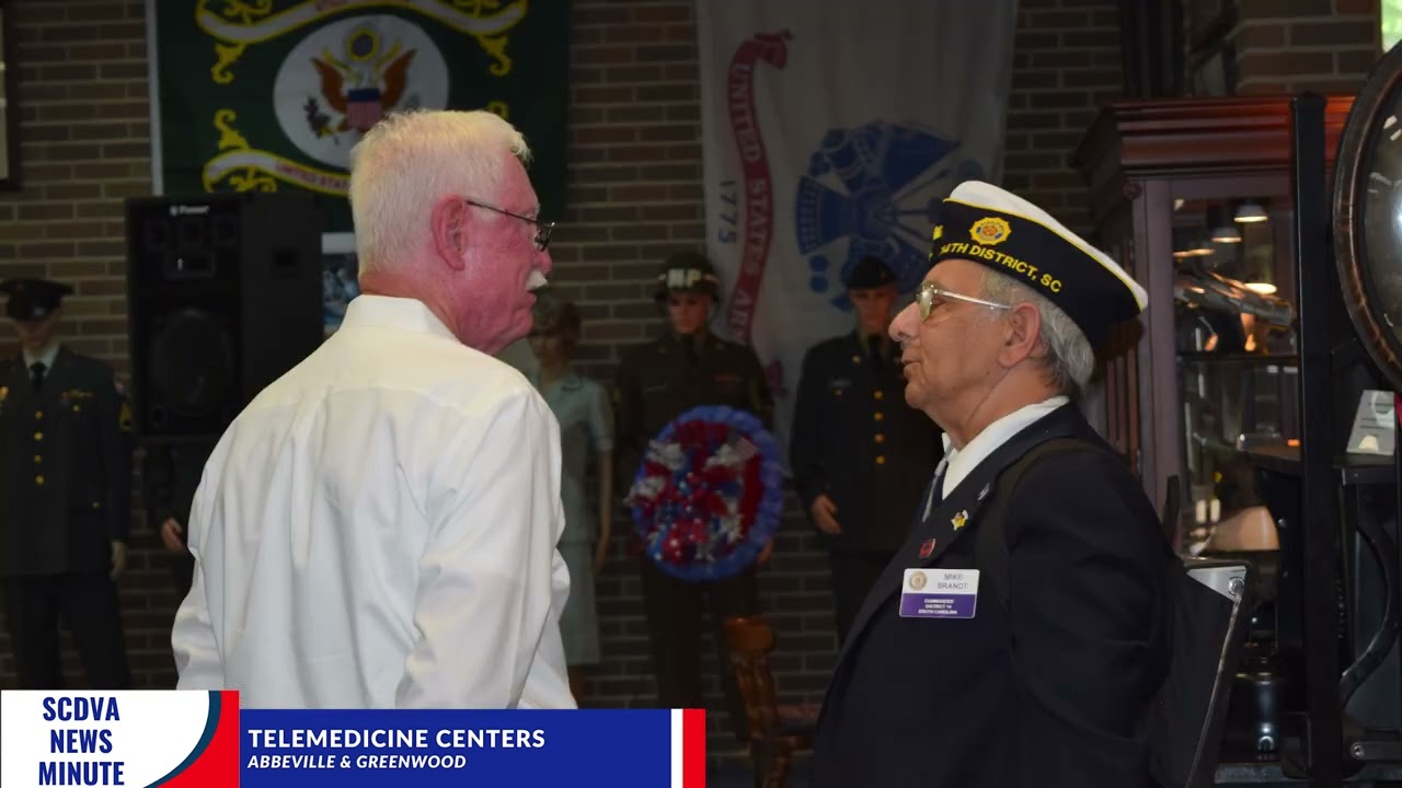 SCDVA News Minute - New Telemedicine Centers in Abbeville & Greenwood