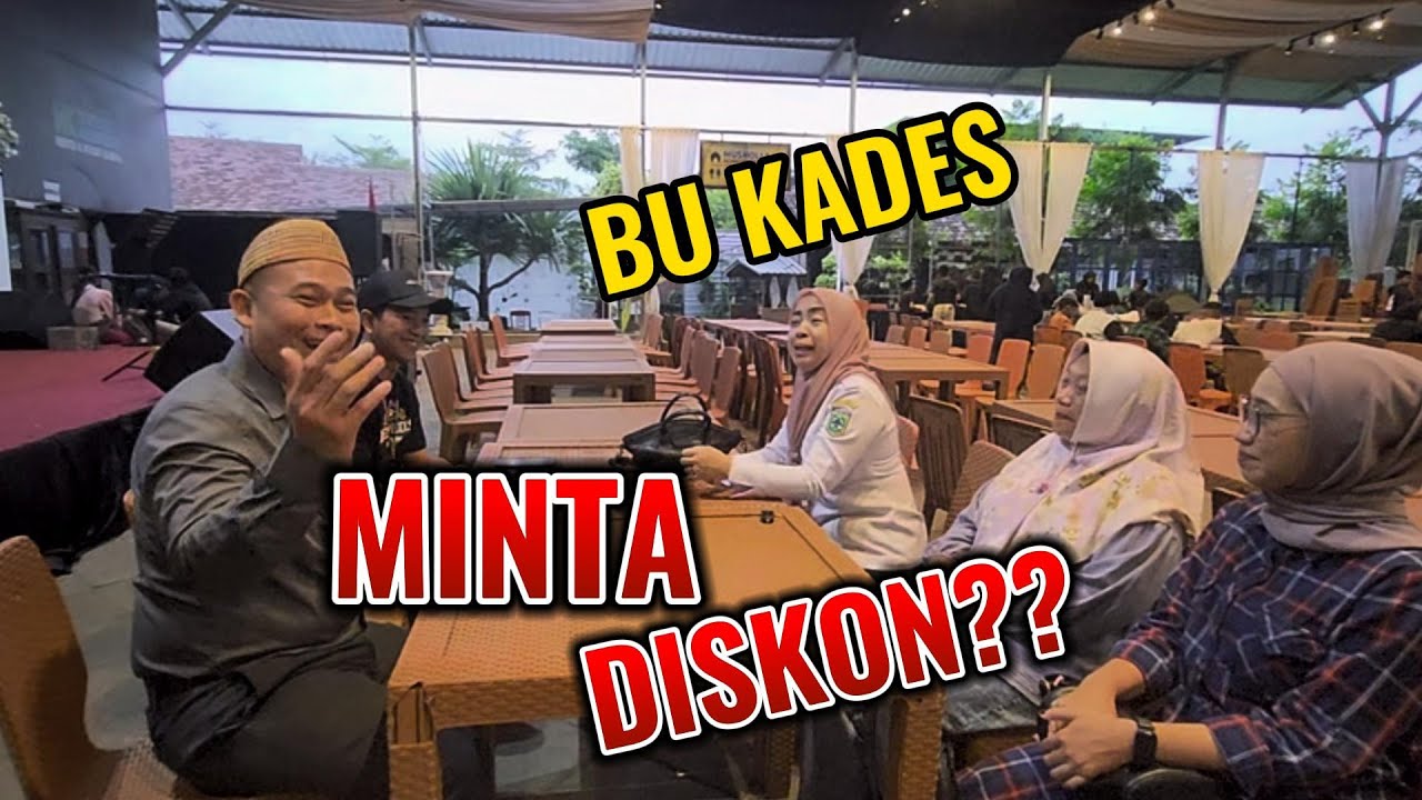 BIKIN ACARA MURAH & ENAK DI WARUNG KENDEDES BU KADES MINTA DISKON?? BEGINI REAKSI OWNER!!