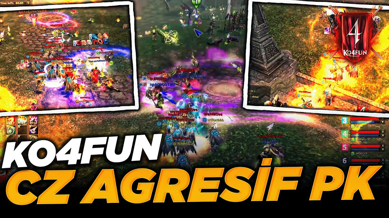 #KO4FUN  BİRAZDA AGRESİF SAHNELER :))  #KnightOnline #PvPServer