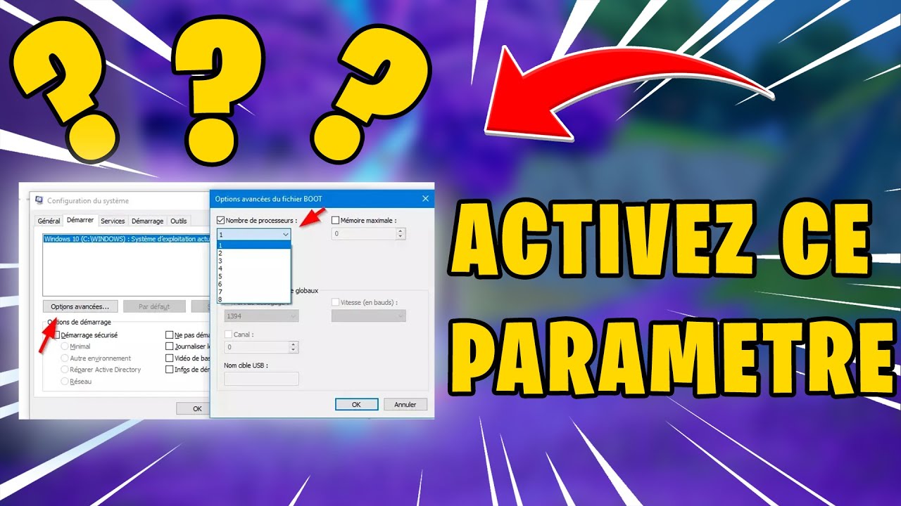 [TUTO] COMMENT ACTIVER TOUS LES COEURS DE SON CPU ? (apr&egrave;s upgrade) 😎