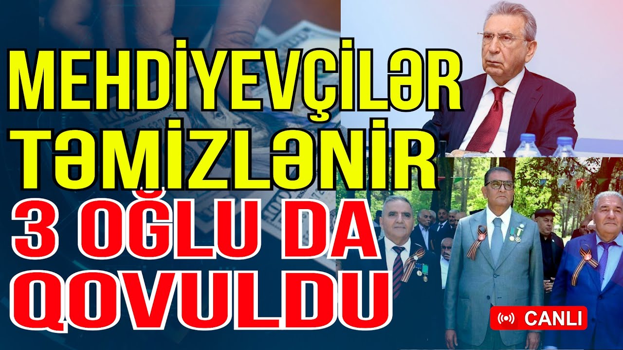 Mehdiyevçilər işsiz qaldılar - 3 oğlu da vəzifədən qovuldu - Xəbəriniz Var? - Media Turk TV