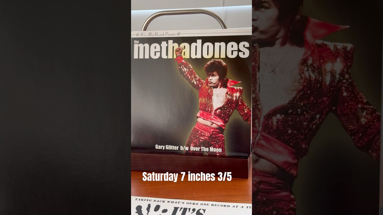 THE METHADONES - Gary Glitter / Over the moon 45 rpm punk on 