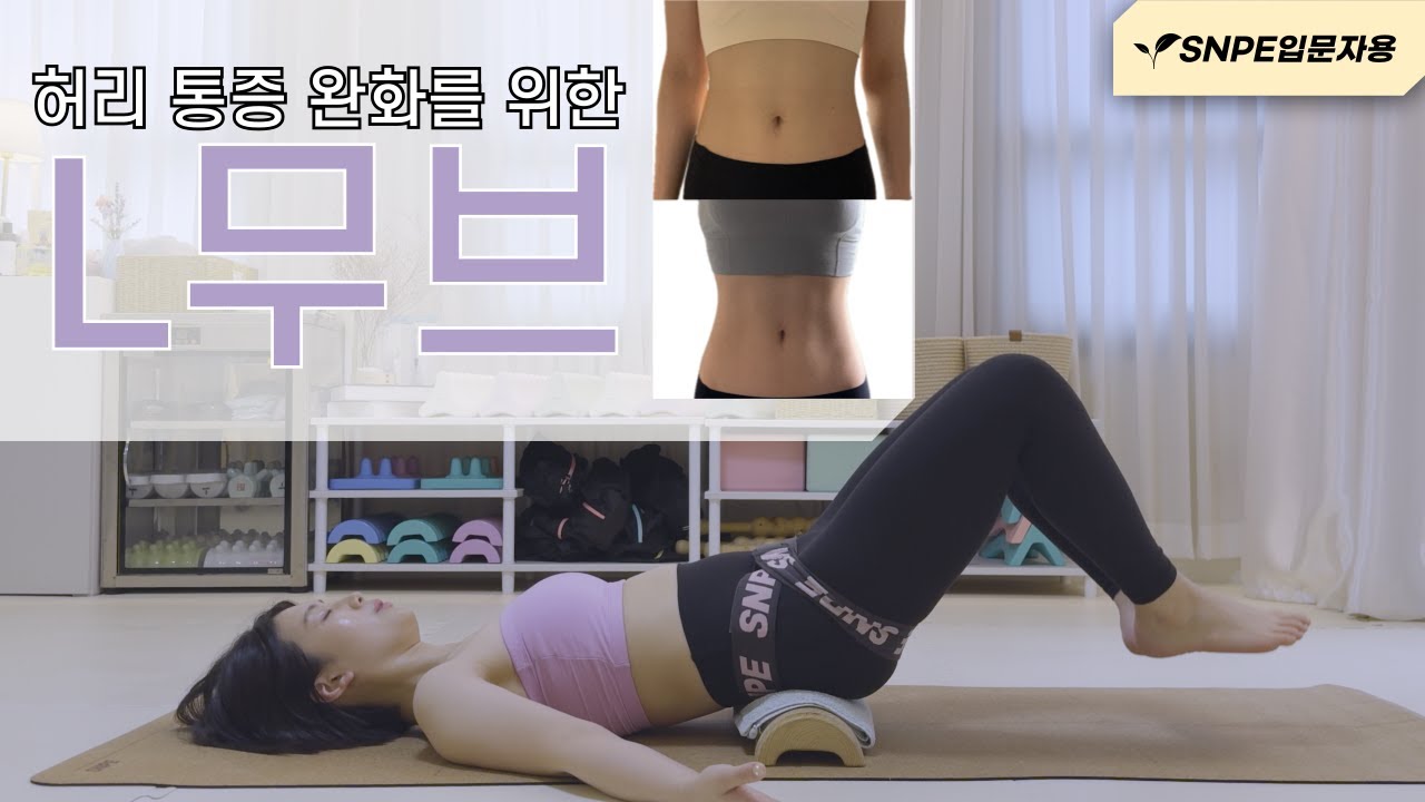 SNPE L무브 | 일자허리·허리디스크·통증 완화 루틴 | 셀프 요추이완 테라피 | 몸맘일기