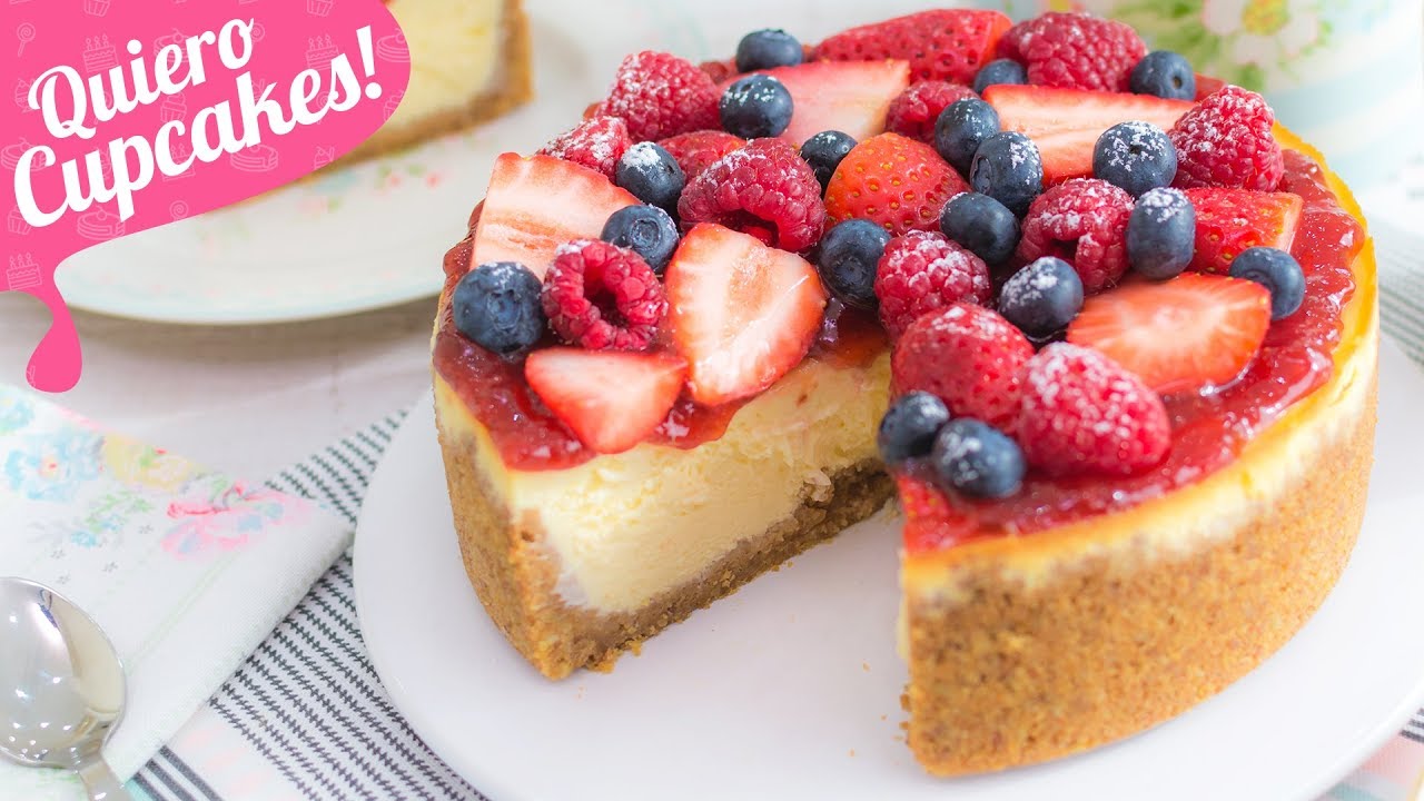 NEW YORK CHEESECAKE + TRUCOS PARA EVITAR GRIETAS | Quiero Cupcakes!