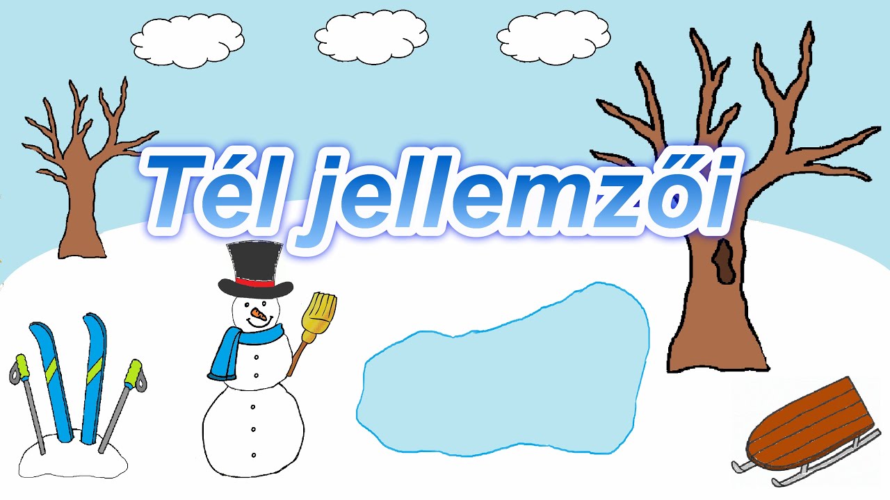 Tél jellemzői - tanuljunk a télről