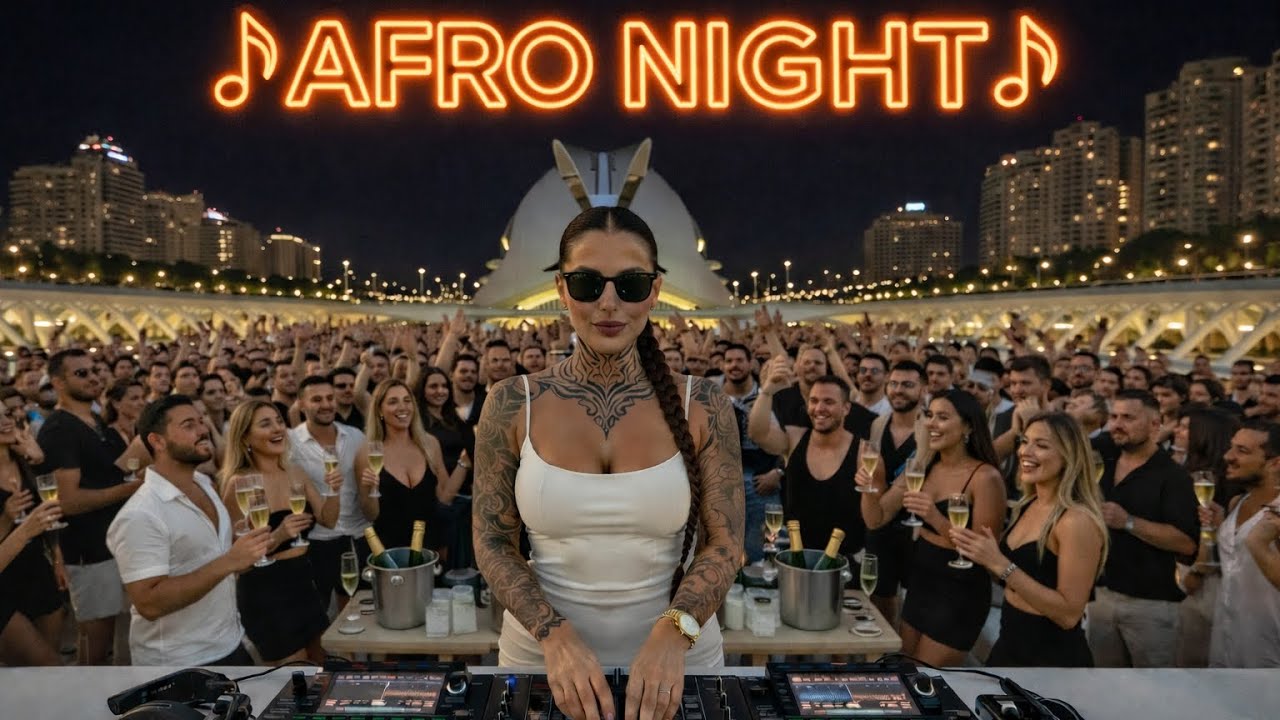 Melodic Afro House Favela Night 🌴 Hypnotic Whisper Groove | Afro Night – Slowfade