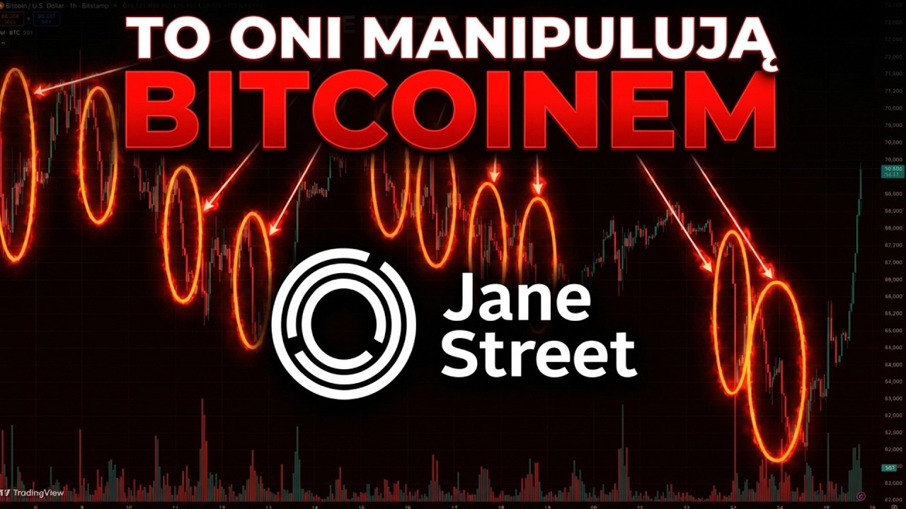Bitcoin MANIPULOWANY? Śledztwo w sprawie Jane Street
