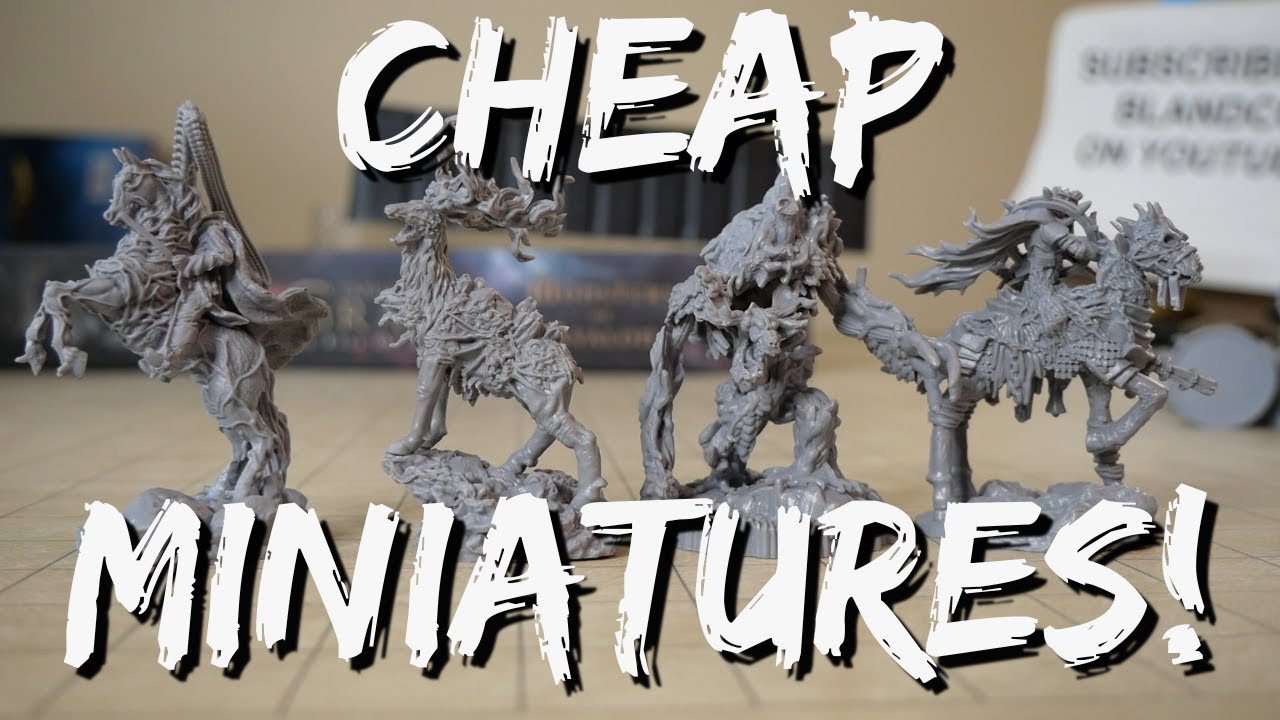 Unboxing Cheap Alternative Miniatures for Dungeons and Dragons - Tainted  Grail and Altar Quest