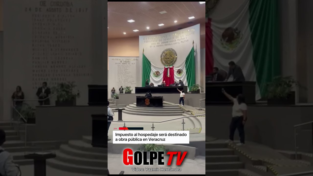 El Congreso de Veracruz aprobó que el impuesto al hospedaje se destine a obra pública. 🔍