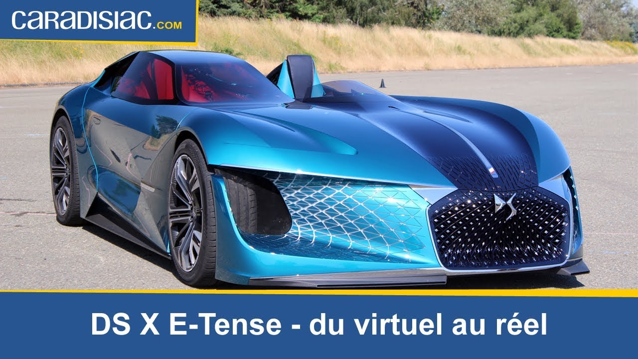 Présentation - DS X E-Tense : du virtuel au réel