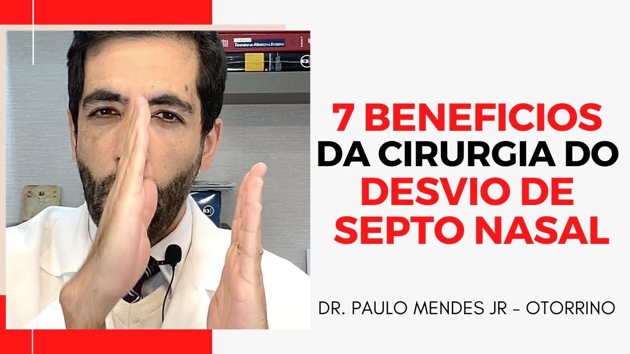 Tudo sobre a cirurgia do desvio de septo nasal ou septoplastia: como é , quando operar?